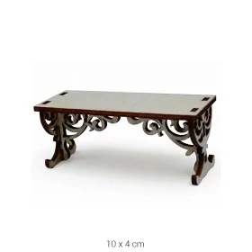 MN11 Minyatür Masa Ham Ahşap Boyanabilir Obje